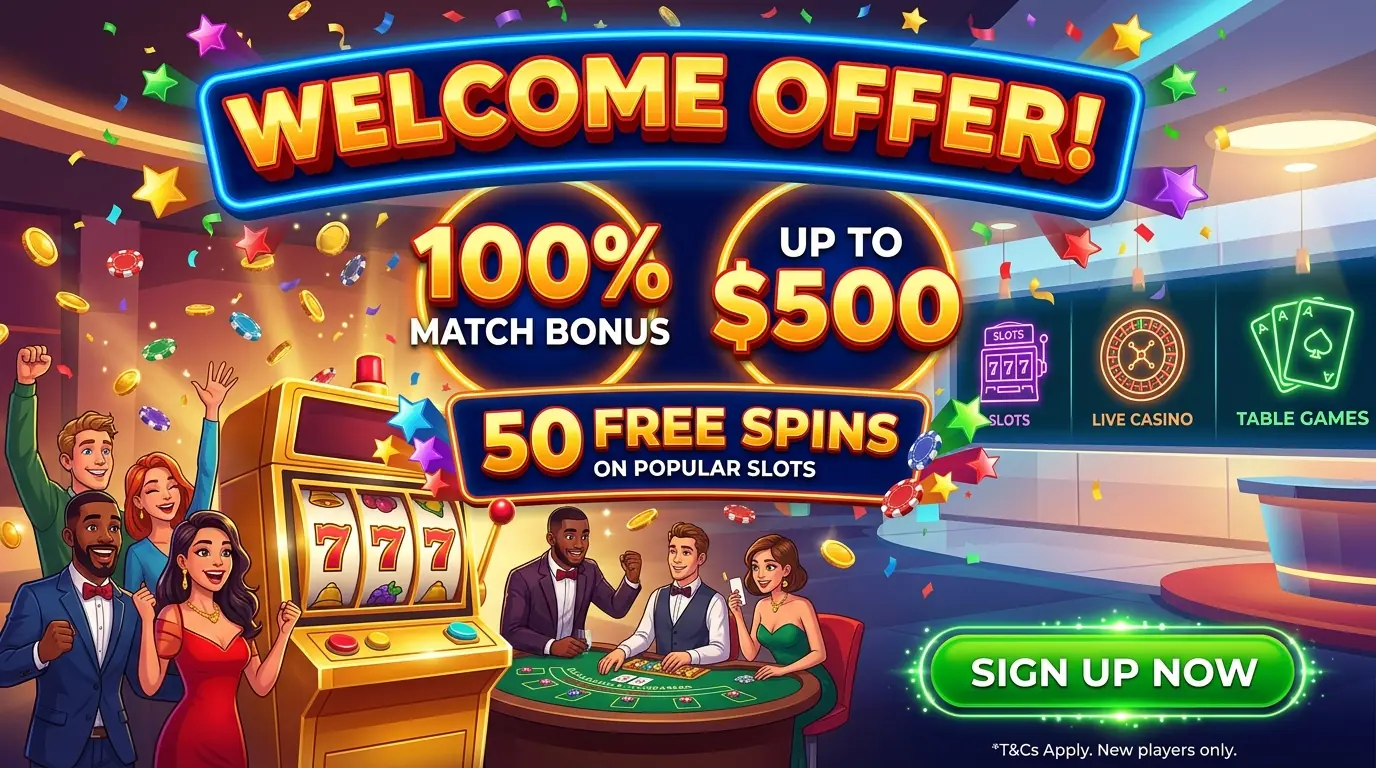 Winner welcome offer