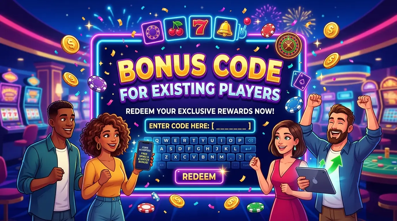 Winner bonus code for existing players